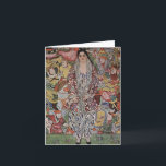 Gustav Klimt Fredericke Maria öl noterar kortet Kort<br><div class="desc">Gustav Klimt Fredericke Maria öl noterar kortet. Oljemålning på kanfas från 1916. Fredericke Maria öl föreställer ett fint porträttexempel av japonismen som ställs ut av Klimt som är mer sistnämnd i hans karriär. En underbar gåva för fläktar av Gustav Klimt,  art nouveau,  symbolistmålning.</div>