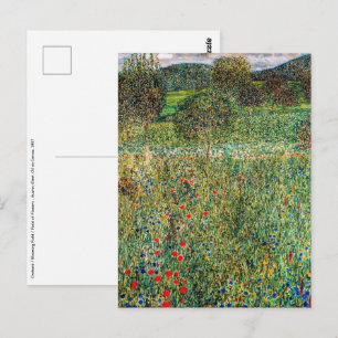 Gustav Klimt - Fruktträdgård Vykort
