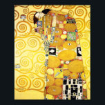 Gustav Klimt Fulfillment Älskare Fine Art Poster<br><div class="desc">Gustav Klimt Fulfillment Älskare Fine Art Poster</div>