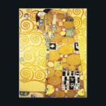 Gustav Klimt Fulfillment Älskare Fine Art Vykort<br><div class="desc">Gustav Klimt Fulfillment Älskare Fine Art vykort</div>