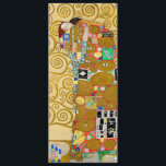 Gustav Klimt Fulfillment Nouveau Couple Meny<br><div class="desc">Gustav Klimt,  Fulfillment 1910-1911 Art nouveau Couple med Klimts namnteckning snurrande design och vackra guld-målning.</div>