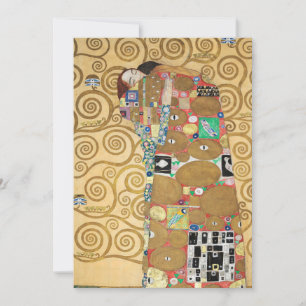Gustav Klimt - Fulfillment, Stoclet Frieze Inbjudningar