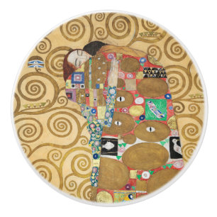 Gustav Klimt - Fulfillment, Stoclet Frieze Knopp
