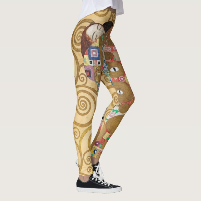 Gustav Klimt - Fulfillment, Stoclet Frieze Leggings (Höger)