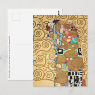 Gustav Klimt - Fulfillment, Stoclet Frieze Vykort