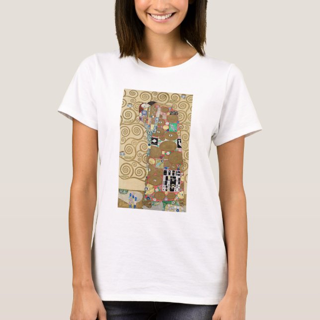 Gustav Klimt Fulfillment T Shirt (Framsida)