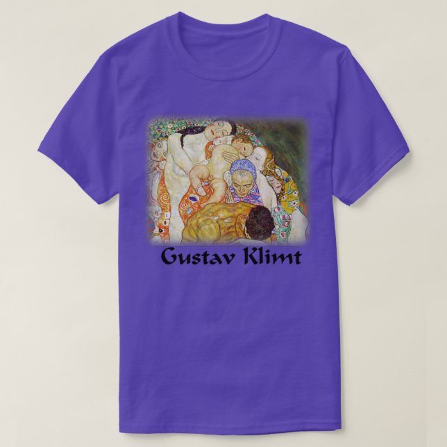 Gustav Klimt Fulfillment T Shirt (Design framsida)