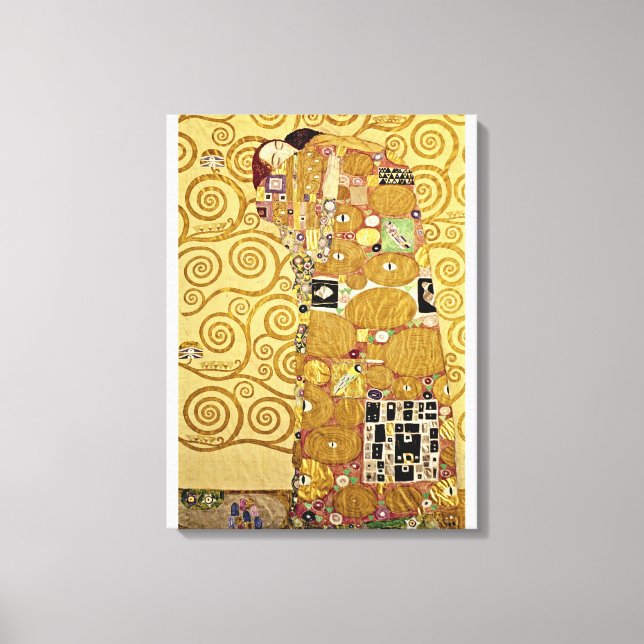 Gustav Klimt - Fullgörande Canvastryck (Framsida)