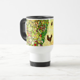 Gustav Klimt Garden med Chickens Resemugg