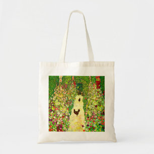 Gustav Klimt Garden med Chickens Tygkasse