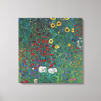Gustav Klimt - Garden med Crucifix 2 lg Canvastryck