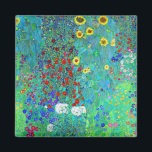 Gustav Klimt Garden med solblommor<br><div class="desc">Garden med solblommor som målades av Gustav Klimt 1907.</div>