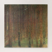 Gustav Klimt Gräs Forest Puzzle