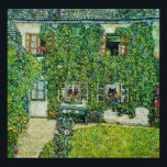 Gustav Klimt - Guardaboschis hus Fototryck<br><div class="desc">House of Guardaboschi / House in Weissenbach of Attersee Sjö - Gustav Klimt,  Oil on Canvas,  1912</div>
