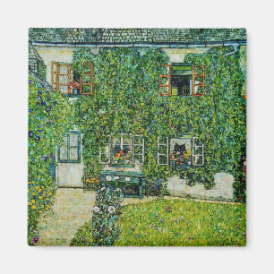 Gustav Klimt - Guardaboschis hus Magnet