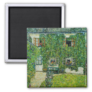 Gustav Klimt - Guardaboschis hus Magnet