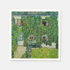 Gustav Klimt - Guardaboschis hus Pappersservett