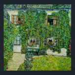 Gustav Klimt - Guardaboschis hus Poster<br><div class="desc">House of Guardaboschi / House in Weissenbach of Attersee Sjö - Gustav Klimt,  Oil on Canvas,  1912</div>