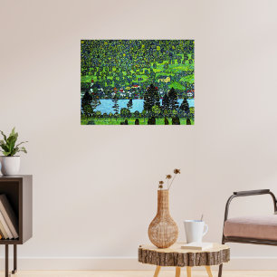 Gustav Klimt - Guardaboschis hus Poster