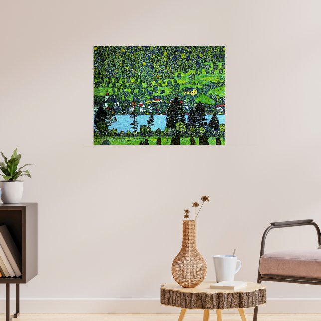 Gustav Klimt - Guardaboschis hus Poster (Vardagsrum 3)