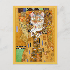 Gustav Klimt guld, portokort Vykort