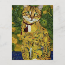 Gustav Klimt guld söt kattsked, Gustav klimt art