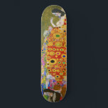 Gustav Klimt - Hope II Mini Skateboard Bräda 18,5 Cm<br><div class="desc">Hope II - Gustav Klimt,  Oil on Canvas,  1907</div>