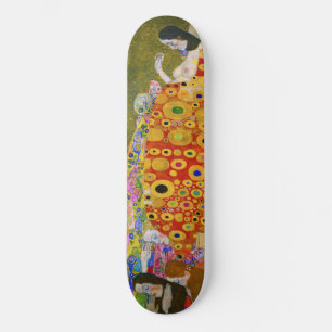 Gustav Klimt - Hope II Mini Skateboard Bräda 18,5 Cm
