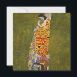 Gustav Klimt - Hope II Tack Kort<br><div class="desc">Hope II - Gustav Klimt,  Oil on Canvas,  1907</div>