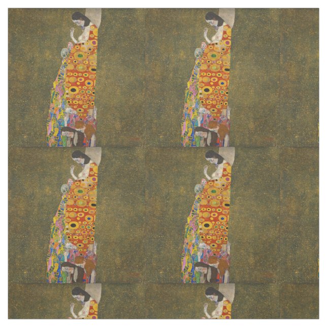 Gustav Klimt - Hope Tyg (Provkarta)