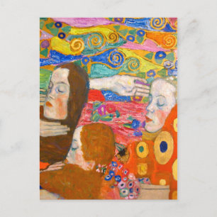 gustav klimt, hopp ii vykort