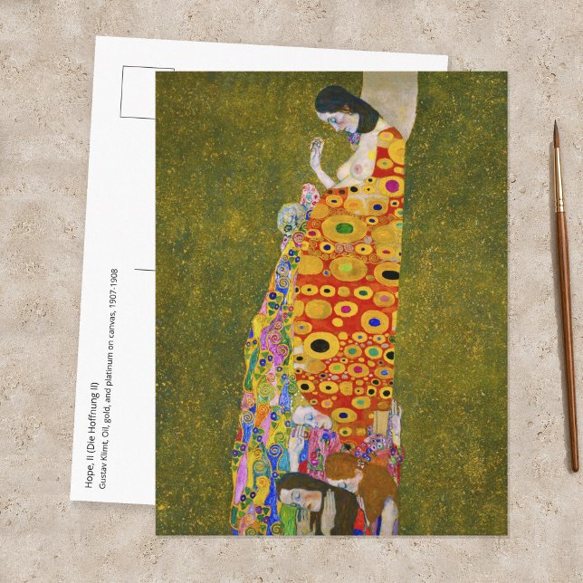 Gustav Klimt - Hopp II Vykort (Skapare uppladdad)
