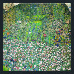 Gustav Klimt - Horticultural Landscape och Hilltop Fototryck<br><div class="desc">Horticultural Landcape with a Hilltop - Gustav Klimt,  Oil on Canvas,  1916</div>