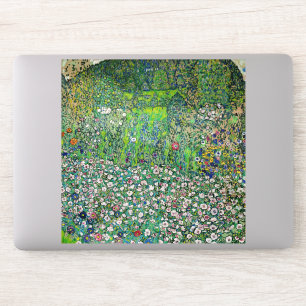 Gustav Klimt - Horticultural Landscape och Hilltop Klistermärken