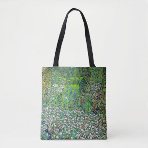 Gustav Klimt - Horticultural Landscape och Hilltop Tygkasse