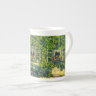 Gustav Klimt House of Guardaboschi Benporslin Mugg