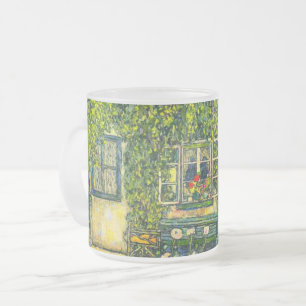 Gustav Klimt House of Guardaboschi Frostad Glasmugg