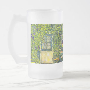 Gustav Klimt House of Guardaboschi Frostat Ölglas