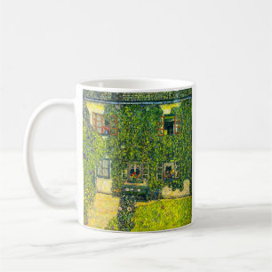Gustav Klimt House of Guardaboschi Kaffemugg