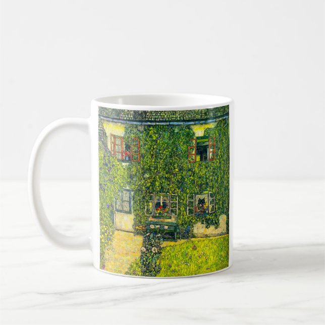 Gustav Klimt House of Guardaboschi Kaffemugg (Vänster)