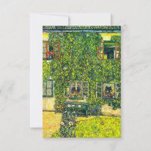 Gustav Klimt House of Guardaboschi OSA Kort