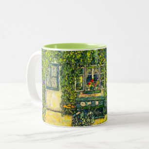 Gustav Klimt House of Guardaboschi Två-Tonad Mugg