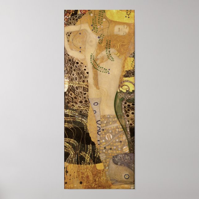 Gustav Klimt ~ Hydra Poster (Framsidan)