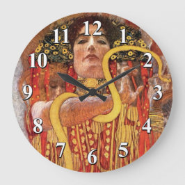Gustav Klimt - Hygieia Medicine God Health Stor Klocka