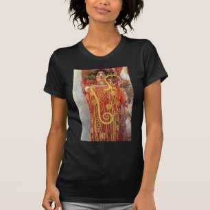 Gustav Klimt - Hygieia Medicingudinnan för hälsa Tee Shirt