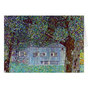 Gustav Klimt i Upper Austria Hälsningskort