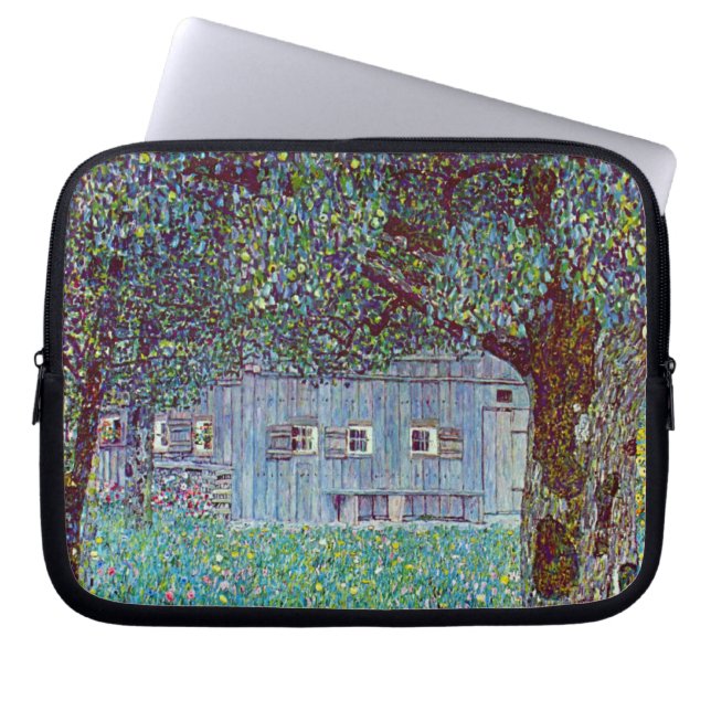 Gustav Klimt i Upper Austria Laptop Fodral (Framsidan)