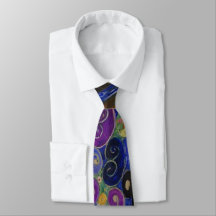 Gustav Klimt Inspired Art - Virgin Neck Tie