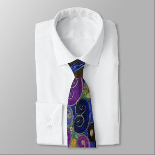 Gustav Klimt Inspired Art - Virgin Neck Tie Slips