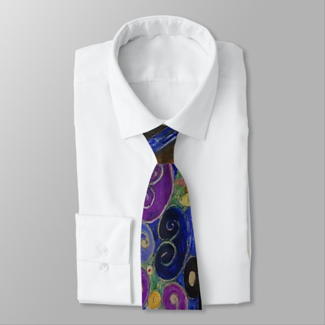 Gustav Klimt Inspired Art - Virgin Neck Tie Slips (Bunden)